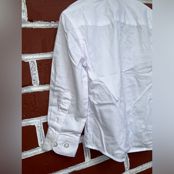 Gioberti | white long sleeve button down shirt | size 2T - Picture 6 of 7